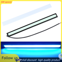 ? AM สากล17ซม.รถ LED Light Bar Strip cob Daytime วิ่งไฟภายนอกรถยนต์กันน้ำอัตโนมัติจัดแต่งทรงผม DRL Barra LED Lamp 12V