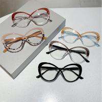 Ins Popular Sunglasses Oversized Eyewear Anti-blue Light Glasses Candy Color Glasses Vintage Eyewear