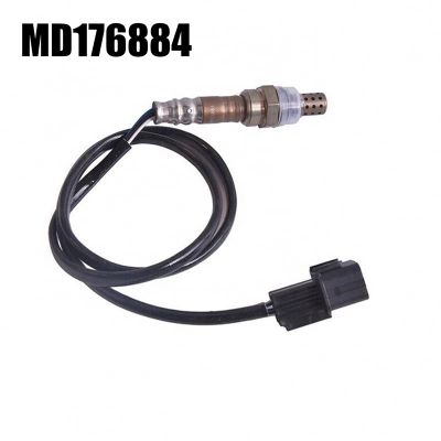 MD176884 Oxygen Sensor Air Fuel Ratio Oxygen Sensor Automotive ABS Black for Mitsubishi Space Gunfighter L 400 L 300 Colt 88-02