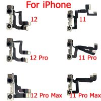 iPhone 11 12 Pro 11Pro 12Pro กล้องด้านหน้าสำหรับ สูงสุดชิ้นส่วนอะไหล่หันหน้าไปทางสายเคเบิลงอได้