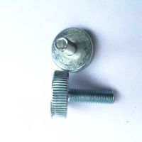 10Pcs M3 M4 M5 Knurling Flat Head Knurled Thumb Screw Hand Tighten Computer Screws Nails Screws  Fasteners