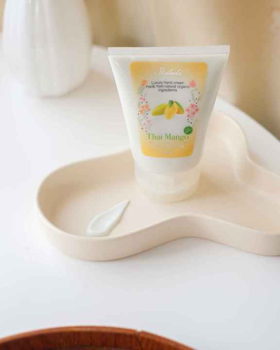 praileela-organic-thai-mango-hand-cream-ครีมบำรุงมือ-ครีมทามือ