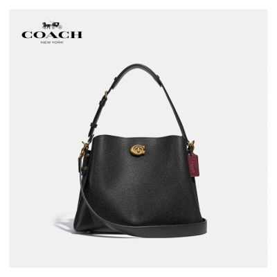 Coach C2621 นำเข้า US Coach Willow กระเป๋าสะพายไหล่ผู้หญิง กระเป๋าถือกระเป๋า Tote Town