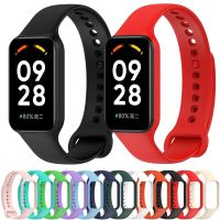 LASGO สําหรับ Xiaomi redmi smart Band 2 สายรัดข้อมือซิลิโคน สายรัดข้อมือ สายรัดข้อมือกีฬา เปลี่ยนได้