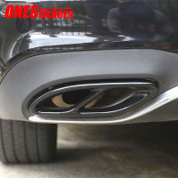 สำหรับ Benz A B C E GLC GLE GLS Class W176 W246 W247 W205 W213 Coupe X253 W166 C292 X166รถท่อไอเสียฝาครอบ Trim