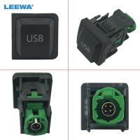 :?》 -- LEEWA 1ชิ้นสำหรับ VW ดั้งเดิม RCD 510 USB ปลั๊กแบบมีสวิตช์สำหรับ VW Jetta MK5 MK5กอล์ฟ MK6 MK6 Scirocco 5KD 035 726 A 5KD035726A # 1698-B