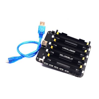 18650 Battery Holder V3 Development Board Overcharge Protection With Cable ABS Set