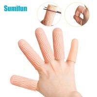 ❐ 2pcs Sumifun Silicone Gel Finger Protector Finger Sleeves For Trigger Arthritis Cracked Corn Reduce Hand Foot Pain Weeding C1725