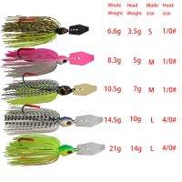 hot【DT】㍿  Mycena 7G/9G/11G/14G/21G lure Chatter bait spinner Jig Dancer Buzzbait wobbler chatterbait for pike fish