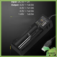 IHBNEP แบตเตอรี่ LED แสดงสถานะแบตเตอรี่ Ni-Cd 18650/26650/21700 /8350ชาร์จ USB 5V เครื่องชาร์จแบตเตอรี่2A