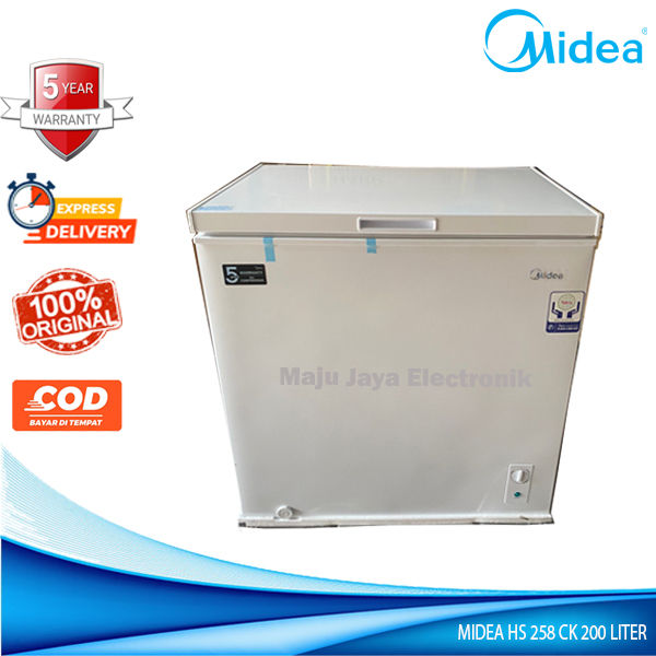 freezer midea 200 liter