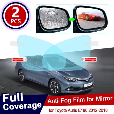 ✖⊕☁ for Toyota Auris E180 2012 2018 180 Full Cover Anti Fog Film Rearview Mirror Rainproof Clear Anti-fog Films Car Accessories 2013