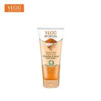 Vlcc Natural Fairness Double Action Chandan &amp; Kesar Facewash 100 Ml (pack of 2)