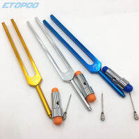 256Hz ประสาทระบบการทดสอบ Tuning Fork Tuning Fork พร้อม escopic Handle Hammer