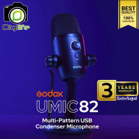 Godox Microphone UMIC82 , Multi-Pattern USB Condenser สำหรับ Live streame, Video - รับประกันศูนย์ Godox Thailand 3ปี