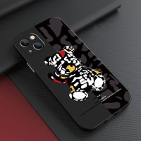 Cute Luxury Bear Phone Case For Apple 13 12 11 Pro 12 13 Mini X XR XS Max SE 6 6s 7 8 Plus Silicone Cover Funda Carcasa