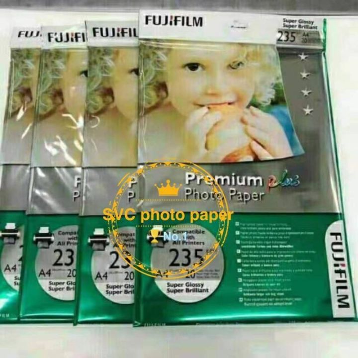 FUJIFILM RC PHOTO PAPER A4 / ROUGH SATIN /SATIN /WOVEN /GLOSSY/ Lazada PH