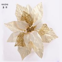 HAOCHU Merry Christmas!8 quot;(20cm) Christmas Decorations for Artificial Flowers Natal Navidad Tree Topper Ornament Home Decoration