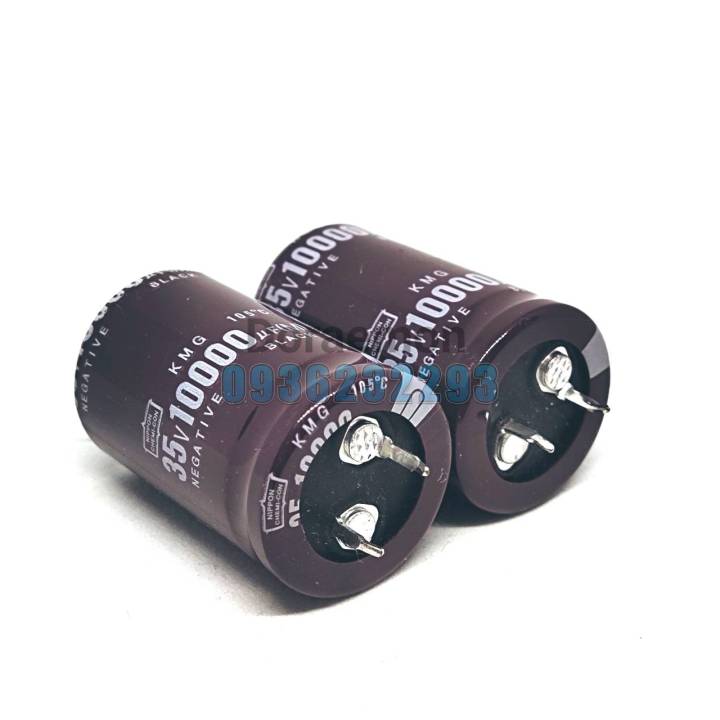 คาปาซิเตอร์-capacitor-10-000uf-35v-ตัวเก็บประจุ-คอนเดนเซอร์-ซี-แคป-ทำหน้าที่-เก็บพลังงานในรูปแบบของสนามไฟฟ้า