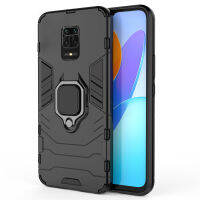 เคส Redmi Note 9 Pro Max Case ชุดเกราะกันกระแทก Slim Rugged Hybrid Hard Plastic + Tpu Bracket Magnet 360 Ring Holder ฝาหลัง