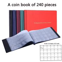 New 120/240 Coin Storage Commemorative Book Collection Album Holder Collection Volume Folder Holds Multi-Color Coin Blank  Photo Albums