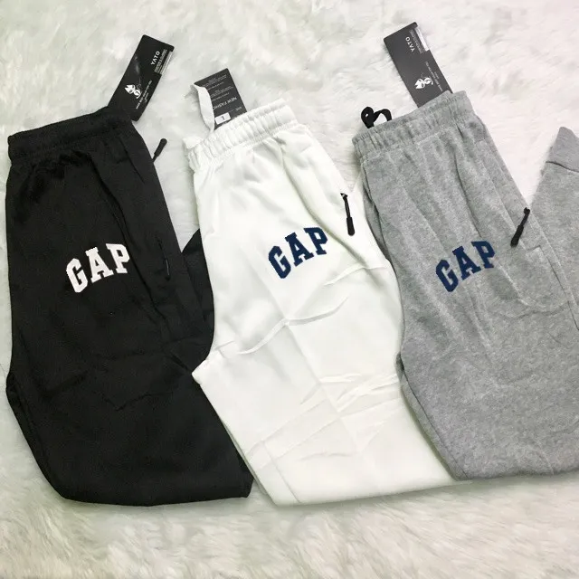 Plain Cotton GAP Jogger Pants With Zipper Maliit Korean Lazada PH