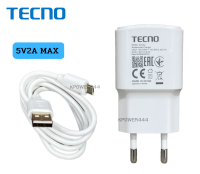 ชุดชาร์จ ของแท้ศูนย์ Tecno Micro USB หัวชาร์จพร้อมสายชาร์จ 5V2A ใช้ได้กับมือถือทุกรุ่น รองรับเช่น มือถือที่สามารถใช้ได้