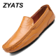 ZYATS รองเท้าลำลองรองเท้าหนังแฟชั่นผู้ชาย,รองเท้าธุรกิจทำมือระดับไฮเอนด์