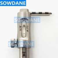 1pc Dental Orthodontic Sliding Caliper Dental Implant Measuring Gauge Ruler Caliper Rule 0-80mm Measuring Instrument Tool