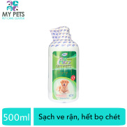 Sữa tắm diệt ve ghẻ rận tai cho chó mèo - Bio Care 500ml
