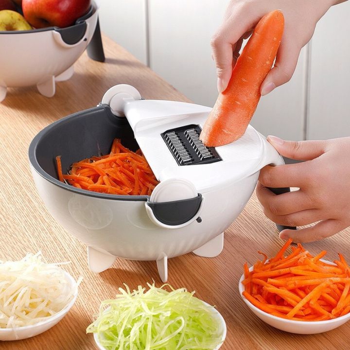 1 Set Multifunctional Vegetable Chopper Set, Including Grater, Slicer,  Peeler, Garlic Press, Etc.