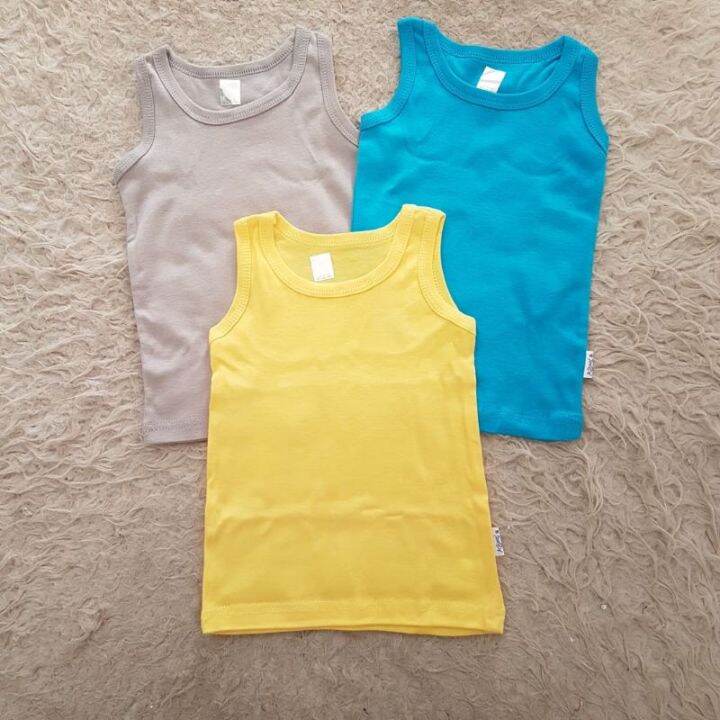 kazel kaos dalam singlet warna Lazada Indonesia