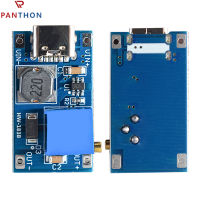 PANTHON ตัวแปลง DC-DC เพิ่มแรงดันไมโคร USB 2A 2V-24V เป็น9V-24V-24V โมดูลแหล่งจ่ายไฟ