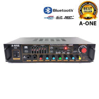 แอมป์ขยายเสียง เครื่องขยายเสียง Professional Karaoke Amplifier 800W PMPO รองรับ Bluetooth USB SD/MMC CARD MP3 FM รุ่น A-ONE A-33(2209F)?✔(จัดส่งฟรีส่งไว)