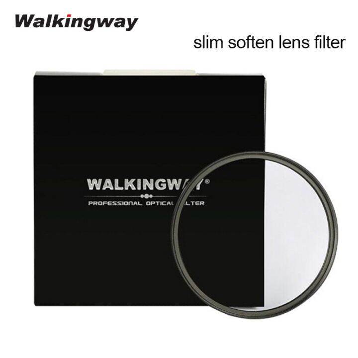 walkingway-ตัวกรองหมอกกล้อง-pro-ตัวกรองเลนส์โฟกัสนิ่มสำหรับการถ่ายภาพบุคคล52-55-58-62-67-72-77-82mm