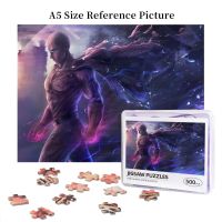 One Punch Man Saitama, Glowing Eyes Wooden Jigsaw Puzzle 500 Pieces Educational Toy Painting Art Decor Decompression toys 500pcs