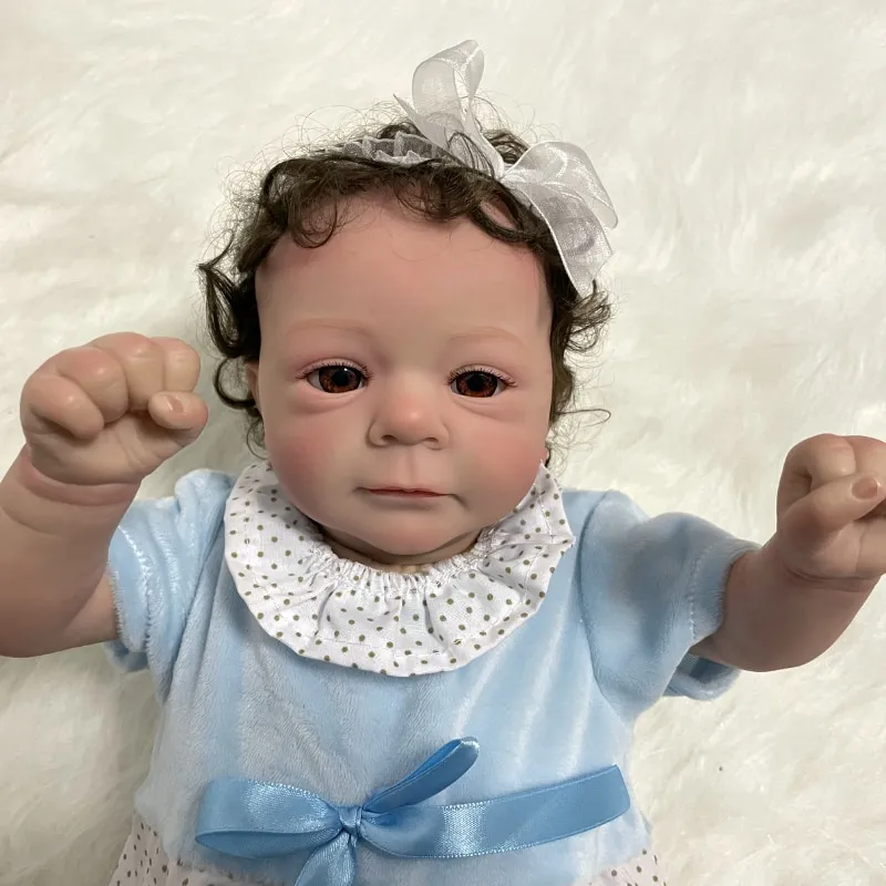 Bebê reborn realista Felicia - Ateliê da Gil Bebês Reborns