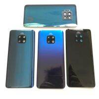 Mate20ที่อยู่อาศัยเดิม100% สำหรับ Mate 20 Pro เคสด้านหลังซ่อมฝาหลังปิดโทรศัพท์กระจกประตูหลังเปลี่ยน + โลโก้