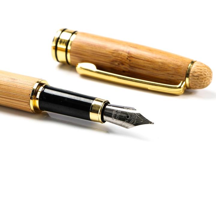 หัวปากกาไม้ไผ่ศิลปะประดิษฐ์กว้างสำหรับปากกาหมึกซึมเครื่องมือ-gj56ใหม่