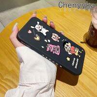 เคส Chenyyyka สำหรับ Vivo S5 S6ลายการ์ตูนดินสอสีชินชินจันดีไซน์ใหม่บางสวยงามเคสโทรศัพท์ขอบสี่เหลี่ยมเคสนิ่มป้องกันปลอกซิลิโคนเคสกันกระแทก