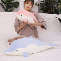 ขายร้อน35ซม. 50ซม. เด็กน่ารัก Dolphin Plush ของเล่นตุ๊กตา soothe ตุ๊กตาหมอนเด็กวันเกิดคริสต์มาสของขวัญจัดส่งฟรี ~