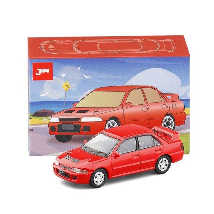 1-64-mitsubishi-lancer-evolution-evo-รถของเล่น-moo-di-veicolo-jackiekim-3-collezione-di-metalla-pressofuso-a-ruota-rilia-regalo-per-ragazzo