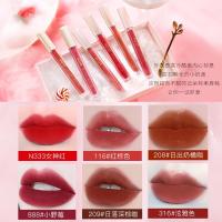 No.8100 HOJO VELVET MATTE LIP GLAZE เนื้อกำมะหยี่กึ่งแมท สไตล์เกาหลี