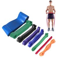 208cm Training Resistance  Pull Up Elastic Tape Heavy Duty  Rubber Fitness Band Loop Power Bands Set Home Gym Workout Expander Exercise Bands