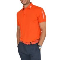 JL J Lindeberg Summer golf men and women with money short sleeve T-shirt golf sports lovers clothing breathable perspiration loose POLO shirt