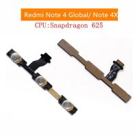 สําหรับ Xiaomi Redmi Note 4 Global Power Volume Flex Cable หมายเหตุ 4X Power On Off Volume Switch ปุ่มด้านข้างปุ่ม Flex Repair Parts