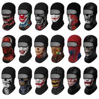 hotx 【cw】 Balaclava Silk Cycling Cap UV Protection Hood Neck Gaiter Headwear Biker Motorcycle Face Cover