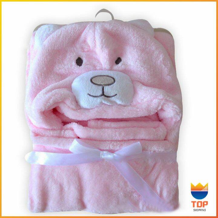 top-ผ้าขนหนูลายการ์ตูน-70x100-cm-เสื้อคลุมอาบน้ํา-baby-cartoon-cloak