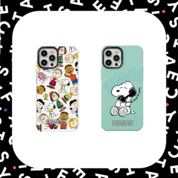 Peanuts, Snoopy Candy Cane Food Dish Case-Mate iPhone Case