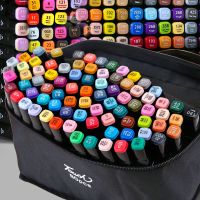 【hot】 12/24 Colors Set Highlighter Sketching Graffiti Markers Pens Manga Skewing Painting Supplies Stationery